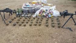 Afrin'de 52 el bombası ele geçirildi