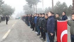 Muş'tan Katar'a gidecek askerlere uğurlama töreni