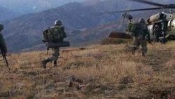 Hakkari kırsalında 6'sı İHA ile 9 PKK'lı öldürüldü