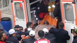 300 kiloluk taciz zanlısı ambulansla gözaltına alındı