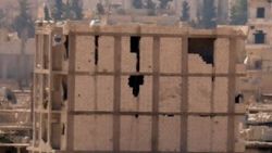 YPG güçleri Türkiye sınırına bayrak dikti