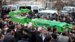 Tokat'ta saldırıda ölenler toprağa verildi