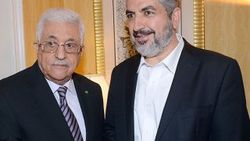 Filistin Devlet Başkanı Abbas Meşal ile görüştü