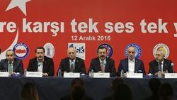 STK'lar teröre karşı 'tek ses, tek yürek'