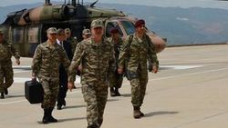Hulusi Akar Cilvegözü Sınır Kapısı'nda