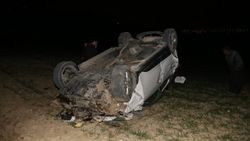 Adana'da otomobil uçuruma devrildi: 1 ölü 1 yaralı