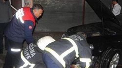 Adana'da otomobil kundaklandı