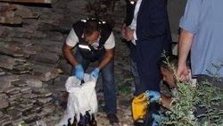 16 yaşında genç çuvalda molotofkokteylleriyle yakalandı