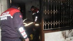 Annesinin kapıyı üzerine kilitlediği çocuk yangında öldü