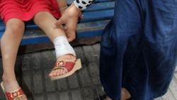 Adana'da polise atılan molotof bebek arabasına geldi