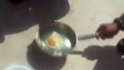 Adana'da sıcak hava yumurta pişirtti