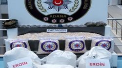Adana'da 55 milyon liralık uyuşturucu yakalandı