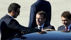 Macron, Suriye zirvesi için İstanbul'da