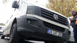 Bakırköy'de yol çöktü
