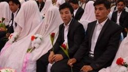 Afganistan'da yüz kişilik toplu düğün