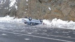 Ağrı'da trafik kazası: 4 yaralı