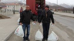 Türk Kızılayı'ndan 570 Ahıskalı aileye gıda yardımı