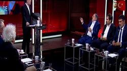 Ahmet Hakan'ın canlı yayındaki zor anları