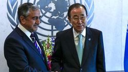 Ban Ki-mun KKTC Cumhurbaşkanı Akıncı ile görüştü