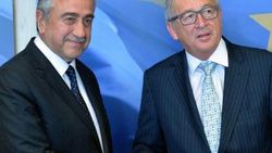 KKTC Cumhurbaşkanı Akıncı Juncker ile görüştü