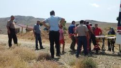 Elazığ'da paraşütçü 500 metreden düştü