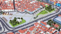 Aksaray Meydan Projesi devam ediyor
