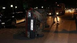 Zonguldak'ta alkollü sürücü kaza yaptı: 3 yaralı