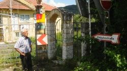 Zonguldak'ın Dereköseler köyünde tabelalar Almanca