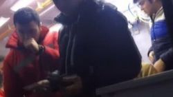 Yolcu taşıyan ambulans trafikten men edildi