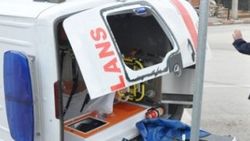 Otobüsün çarptığı ambulans takla attı: 5 yaralı