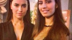 Amine Gülşe Irina Shayk’la yan yana
