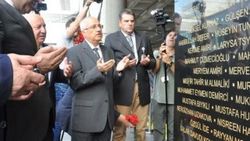 Havalimanı saldırısında hayatını kaybedenler için anıt