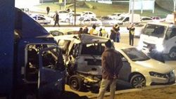 Ankara'da 13 araç birbirine girdi - İzle