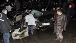 Ankara'da buzlanma kaza getirdi: 2 ölü 2 yaralı