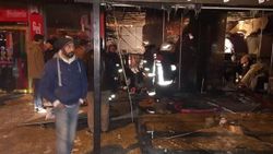 Ankara’da mağazada yangın