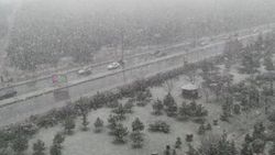 Ankara beyaza büründü