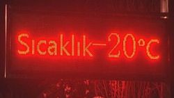 Ankara eksi 20'yi gördü