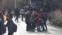 Ankara Üniversitesi'nde arbede
