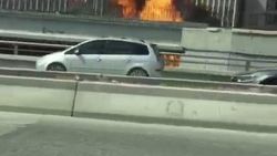 Ankara Adliyesi önünde doğalgaz patlaması