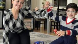 Obeaz anne oğlu için 42 kilo verdi