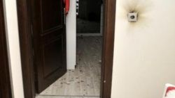 Antalya'da eve yıldırım düştü