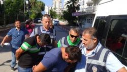 Antalya'da bazanın altından hayat kadını çıktı