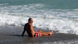 Antalya'da kış güneşi