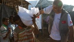 Türkiye ve Filistin'den Arakan'a destek