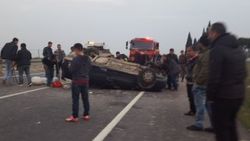 Manisa'da trafik kazası: 5 yaralı