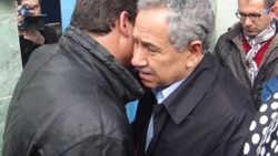 Bülent Arınç eşinin amcasını kaybetti