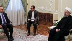 Dışişleri Bakanı Çavuşoğlu Ruhani ile görüştü