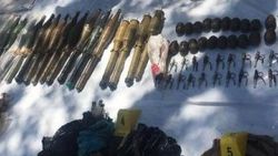 Şırnak'ta ele geçirilen mühimmatlar
