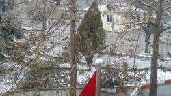 Trakya'ya yılın ilk karı düştü