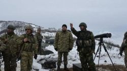 Mehmetçik'ten ağır kış şartlarında operasyon